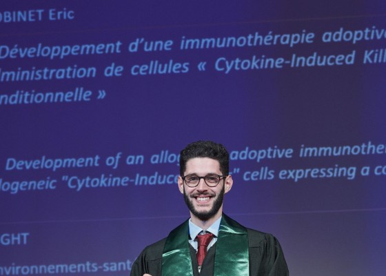 Mathieu Gonçalves obtient son Doctorat de Sciences de la Vie